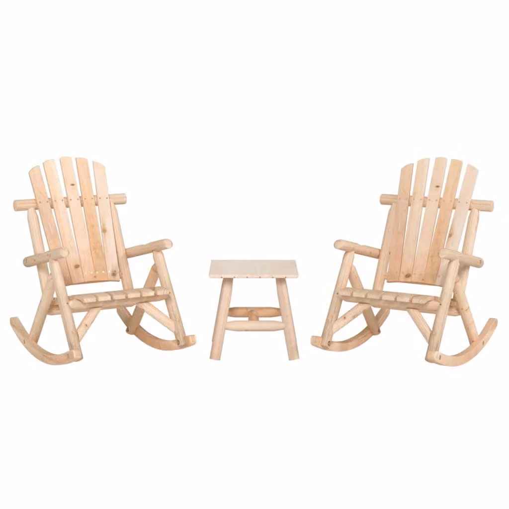Maison Exclusive - Set da giardino a 3 pezzi in legno massello di abete rosso
