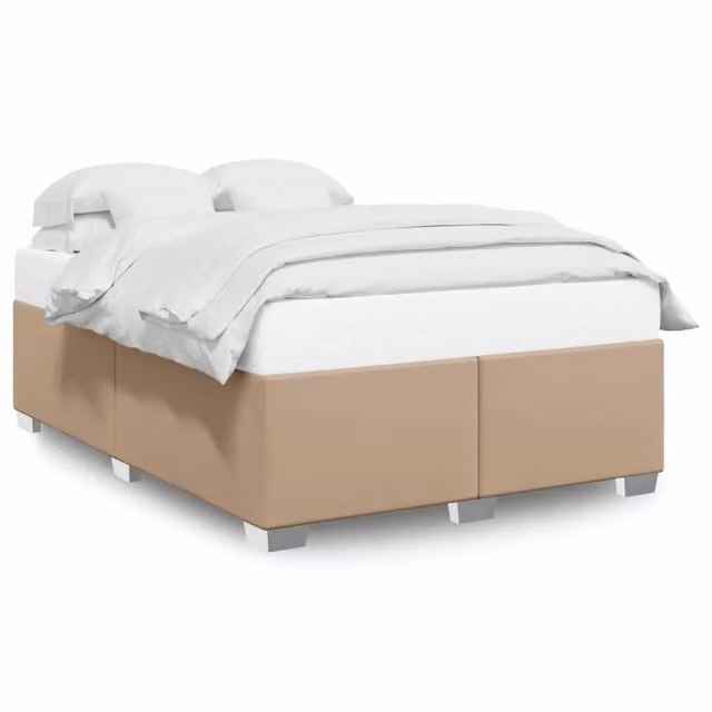 Letto matrimoniale | Letto per adulti | Giroletto Cappuccino 160x200 cm in Similpelle