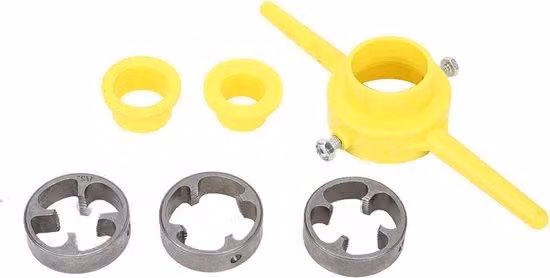 Set di tubi in PVC con tubi da 1/2 pollice, 3/4 di pollice e 1 pollice.