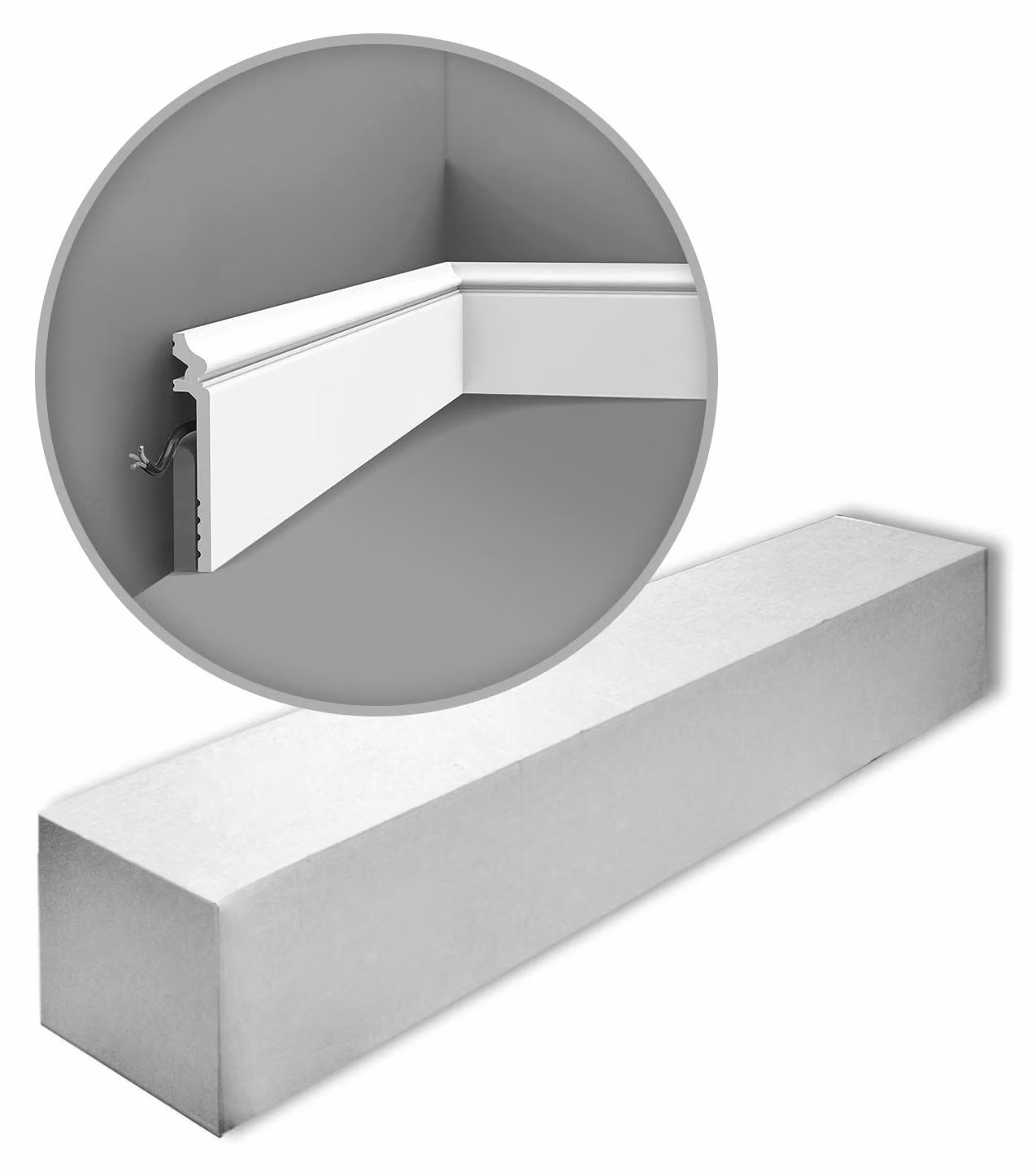Modanature per pavimenti Orac Decor LUXXUS SX186-box 1 cartone con 16 modanature decorative 32 m