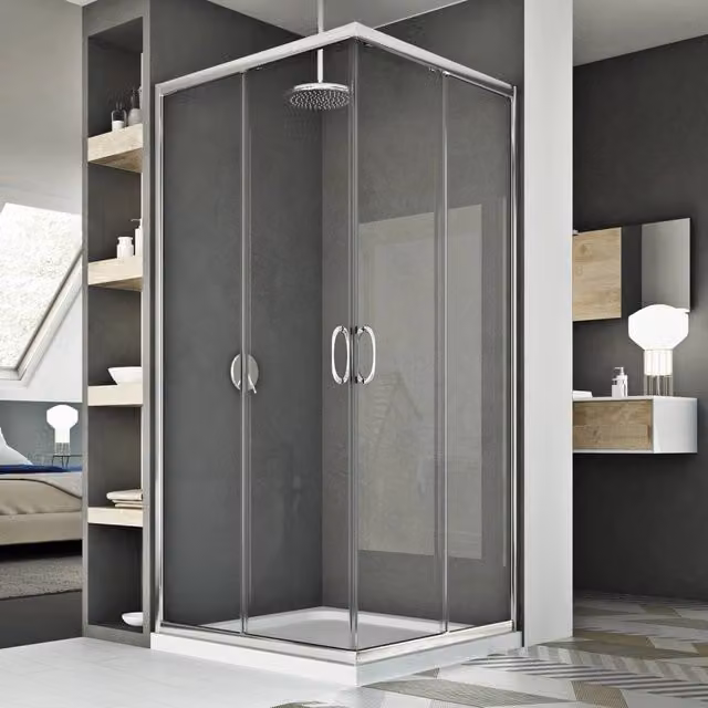 Box doccia 72x100CM H185 trasparente mod. Junior