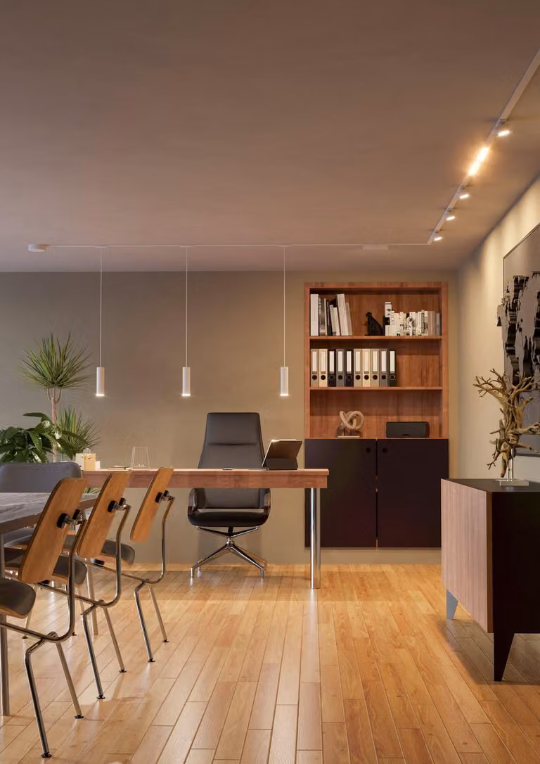 Eglo Luce a sospensione LED Tplus Pendant 6W, plastica bianca