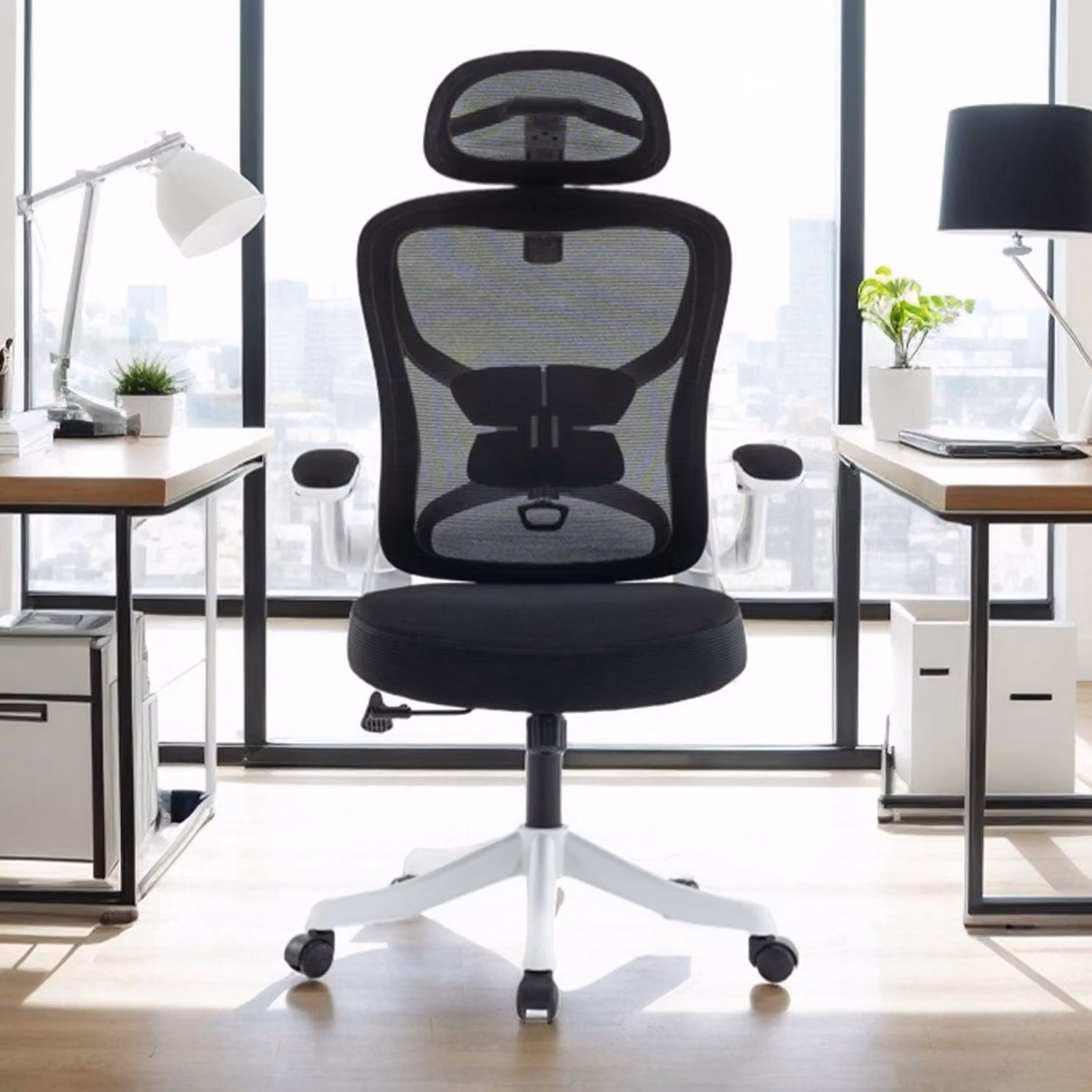 Sedia da ufficio - Sedie da ufficio - Sedia da ufficio - Sedia da gaming - Sedia girevole - Supporto lombare regolabile ed ergonomico