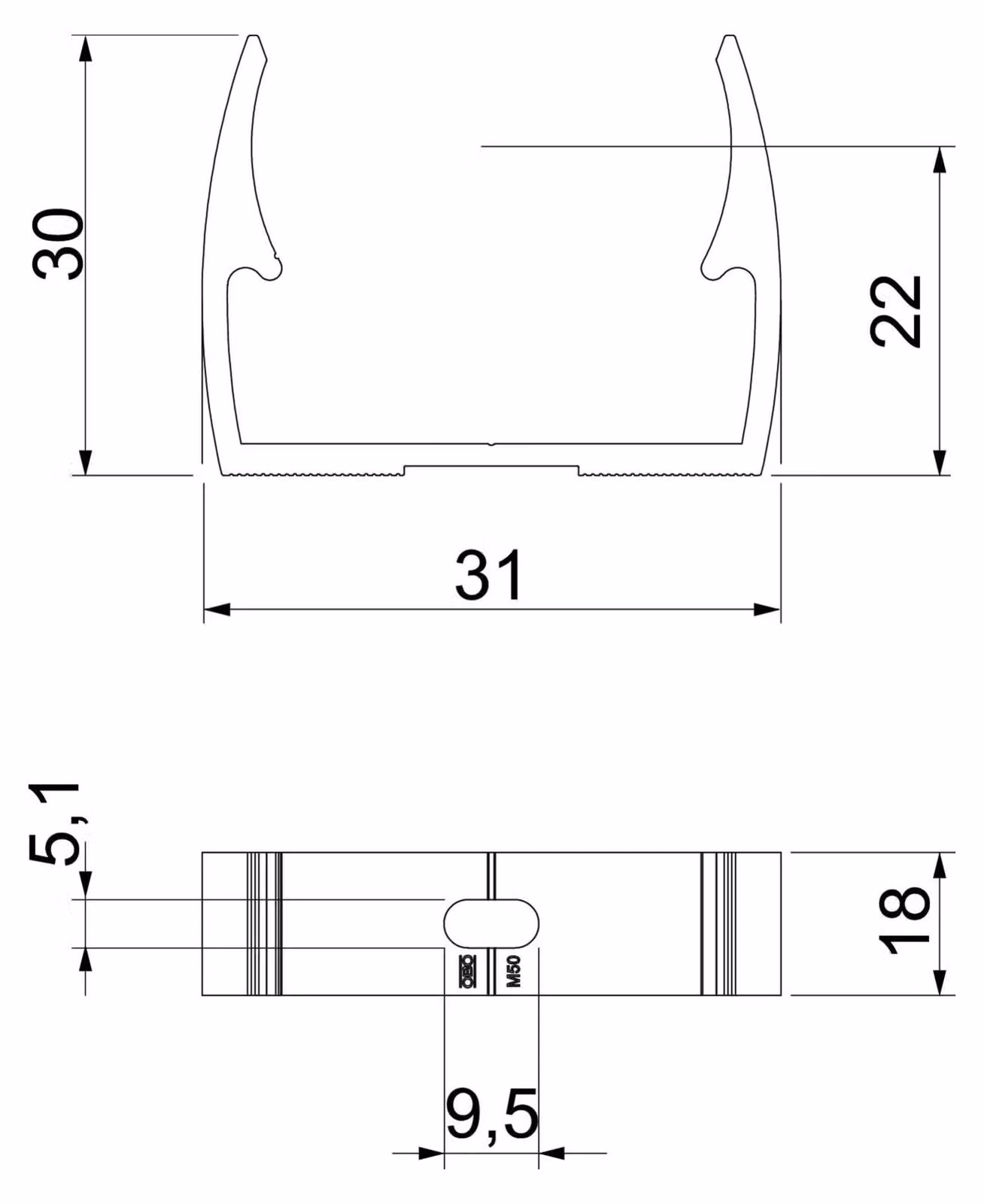 OBO BETTERMANN OBO OBO ALQ M25 Morsetto rapido ALQ M25 M25 Alluminio Alu 2149925