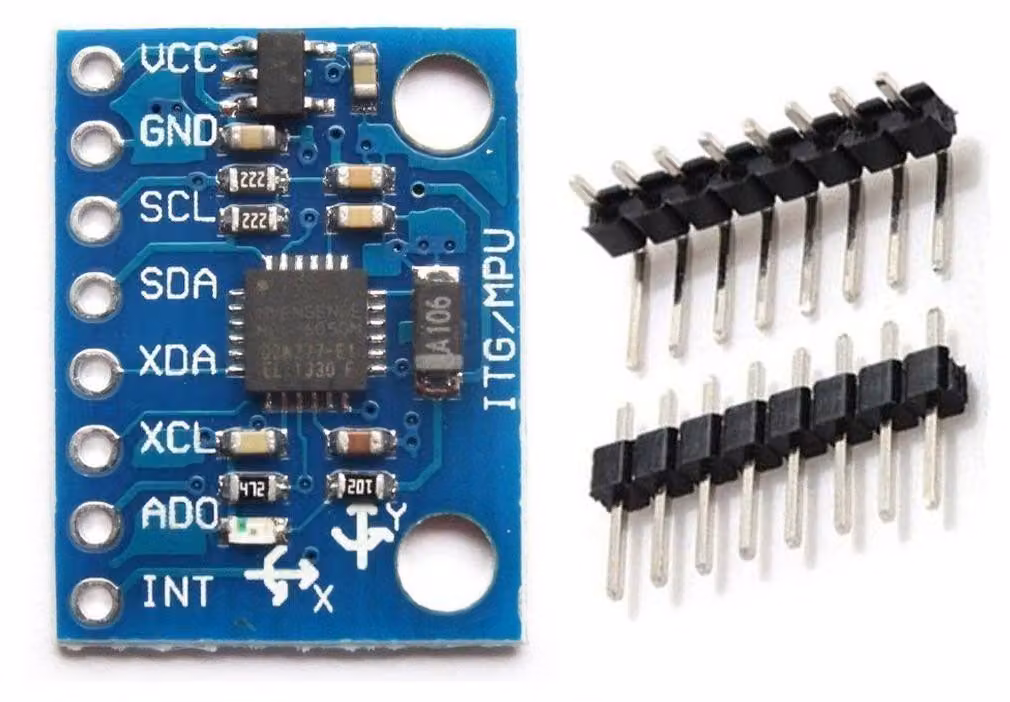 Modulo sensore giroscopico e accelerometro a 6 assi MPU6050, modello GY-521