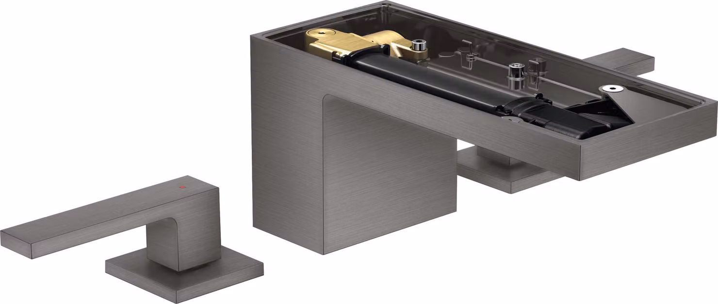 hansgrohe AXOR MyEdition Mélangeur lavabo 3 trous 70 avec vidage à ouverture rapide, sans plaque, 47052340, 47052340