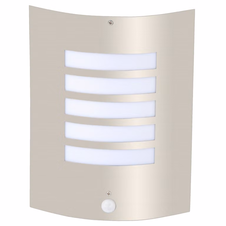 Lampada da parete per esterni con rilevatore di movimento, altezza 29 cm, E27, max. 60 W, IP44