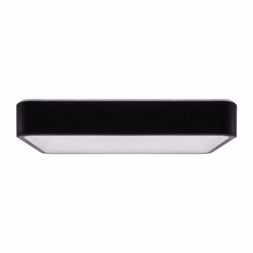 Plafond a soffitto moderno nero quadrato 50cm per cucina sala da pranzo colore neutro LED 48W TOTEM Struhm