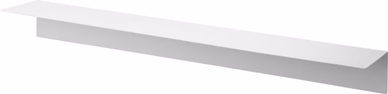 Yamazaki Scaffale a muro Decorativo Scaffale da bagno 90x9x15cm bianco