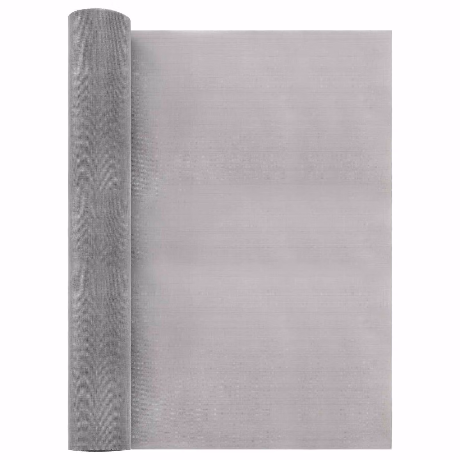 Rete per schermatura vidaXL in acciaio inossidabile Argento L: 1000 cm, H: 40 cm