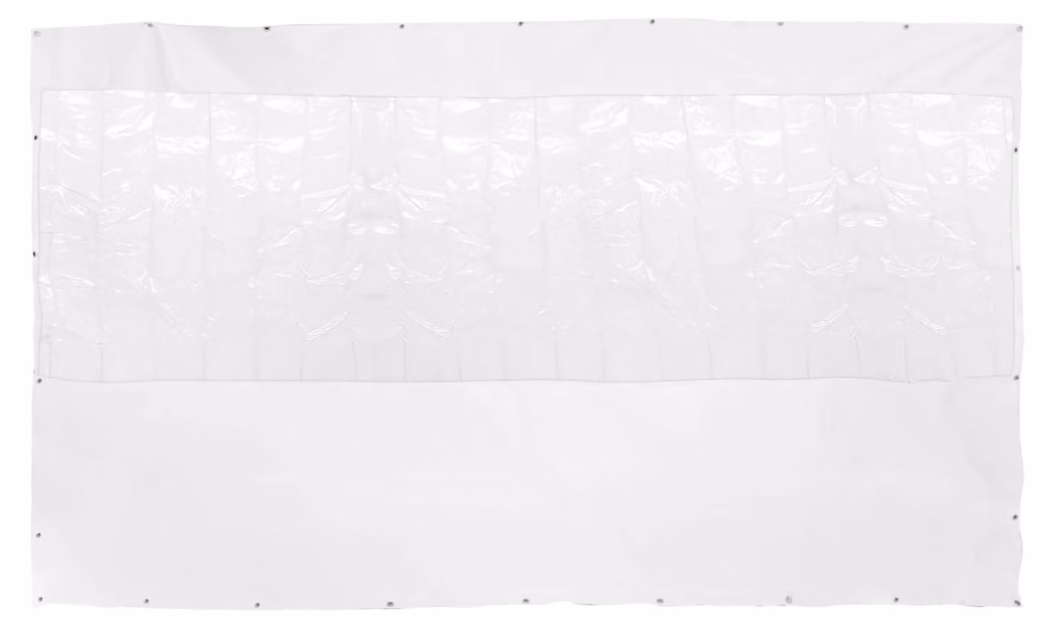 Telone in PVC - Telone per carichi pesanti - 2,5×4 m (8×13 ft) - 0,5 mm - Impermeabile >80 cm di colonna d'acqua - Resistente agli strappi e ai raggi UV - Rosso