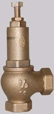 Valvola di Sicurezza a Molla Tarabile con Scarico Convogliato Or 1 1/2 in Ottone