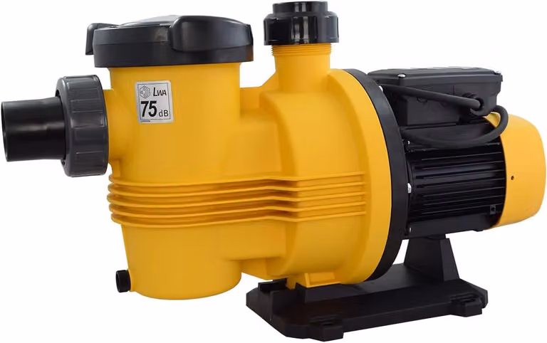 Pompa per piscina con funzione di pompa filtro, silenziosa e potente, adatta per piscine fino a 110 m³