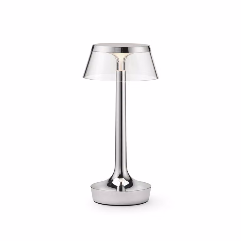 Flos - Bon Jour Unplugged - Silver and Chrome Selection - Cromo