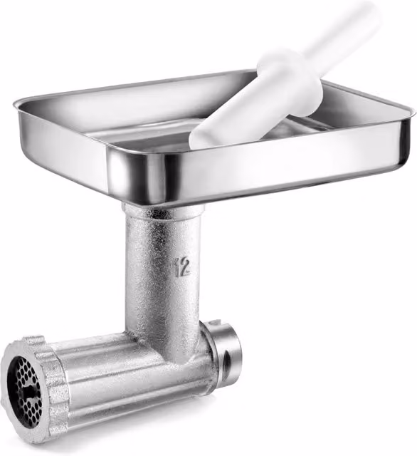 Accessorio Tritacarne TC 12 con Tre Spade, Colore Argento