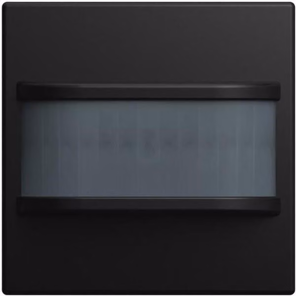Sensore di movimento Busch-Jaeger, modello 64761-915, angolo di rilevamento 180°, lente Selectline, serie Busch-balance SI, colore nero opaco, confezione da 1 pezzo.
