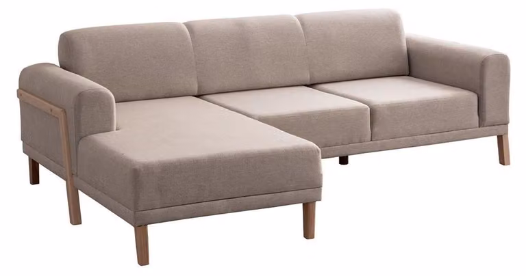 Zeitloses Ecksofa in Anthrazit schlicht raffiniert und vielseitig