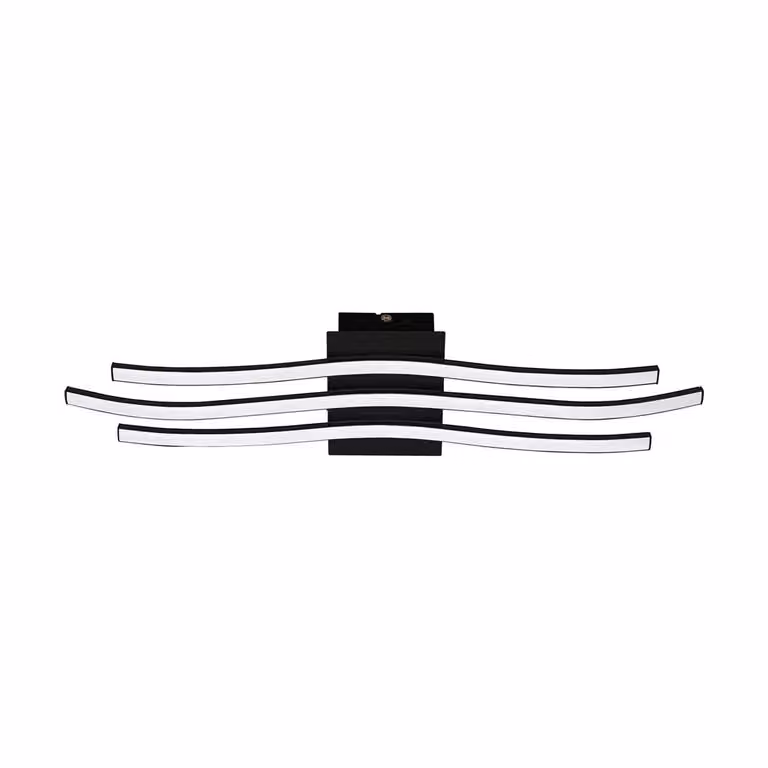 Applique Moderna Roncade 1 Led Metallo Nero