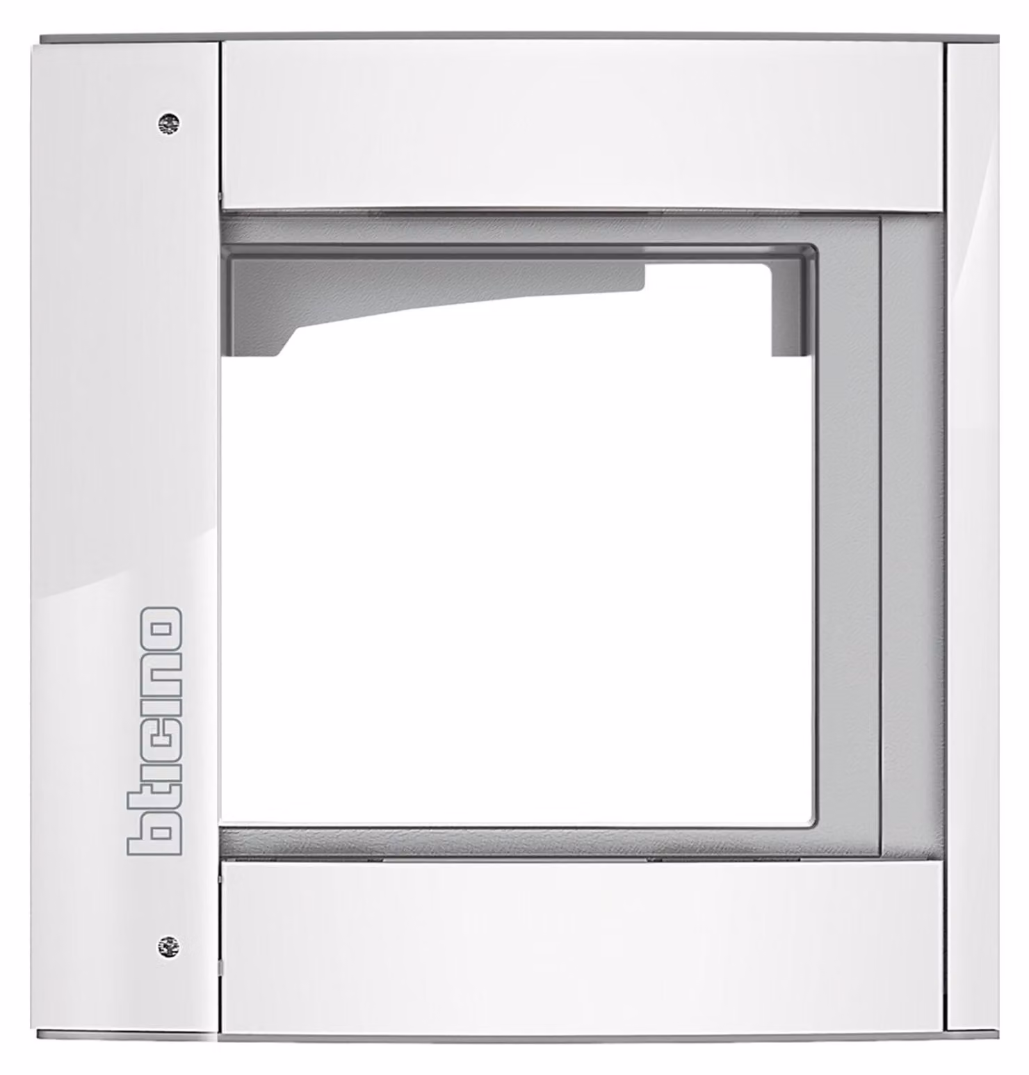 BTICINO telaio posto esterno 1f UP ws alluminio 138x144x15mm