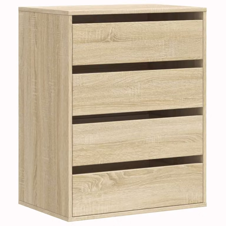 Cassettiera Angolare Rovere Sonoma 60x41x76cm Legno Multistrato