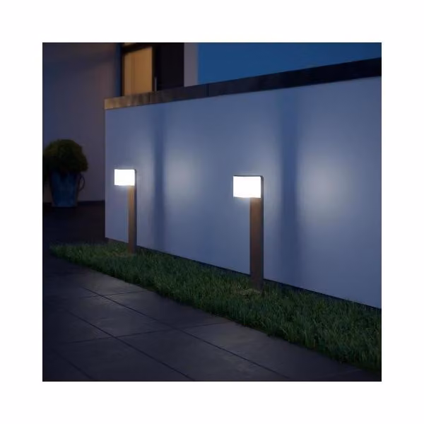 Steinel Luce di percorso a LED Alluminio Bluetooth 9,1 L H 633 mm Cube GL 80 C antracite