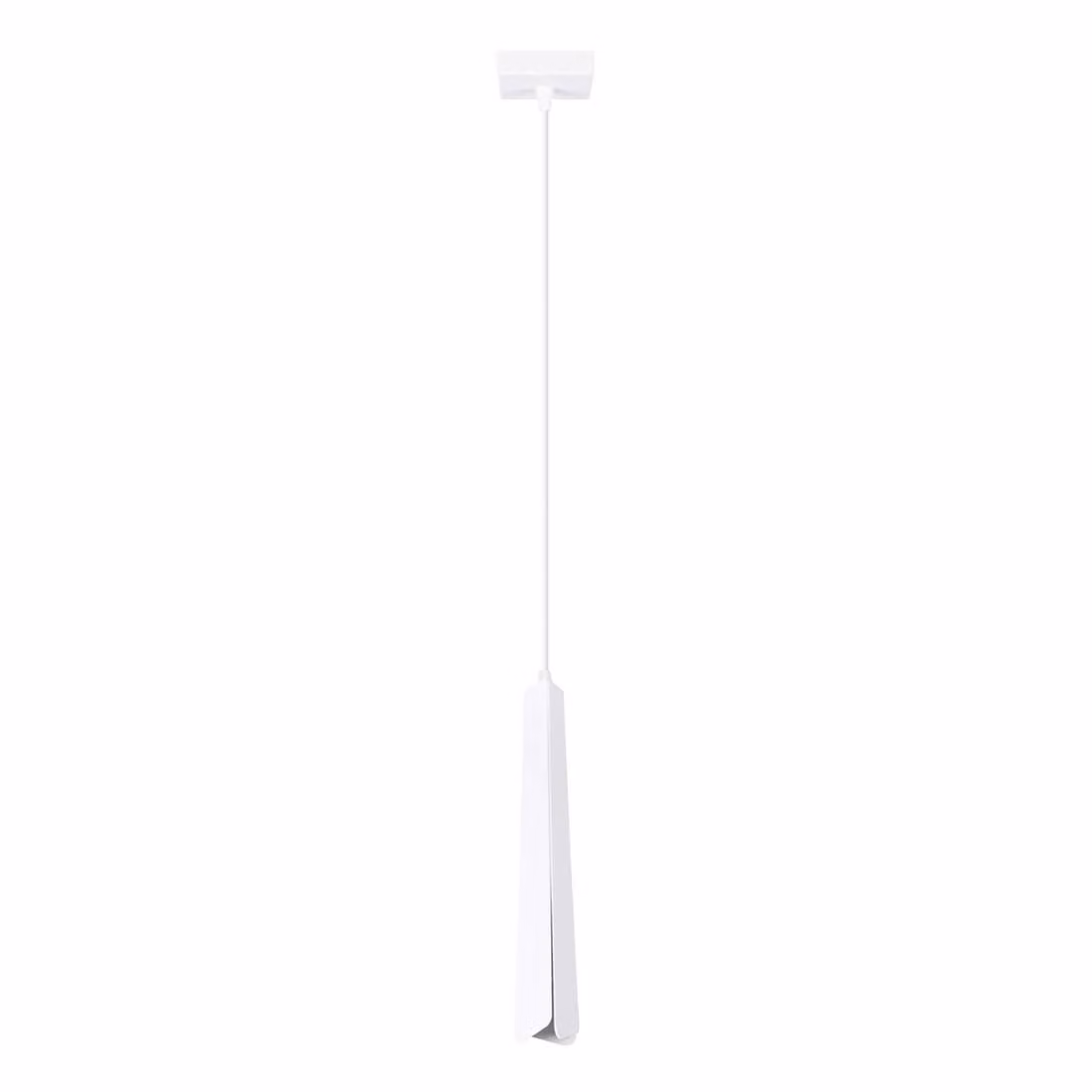 Lampada a sospensione PRYSM 1 bianco 1xG9 8W acciaio 120x8x8cm Sollux Lighting