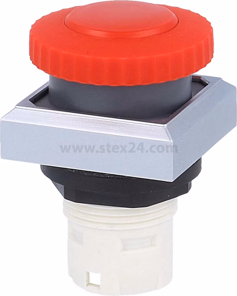 Georg Schlegel Tasto a battente illuminabile, quadrato, OKTRON corsa 3,0 mm - 1 pezzo