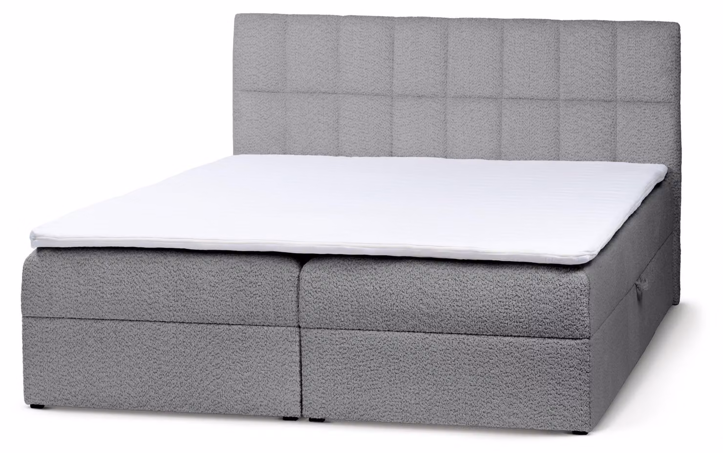 Letto con rete a molle Bazy, modello Mondgraphit, dimensioni 120 x 200 cm