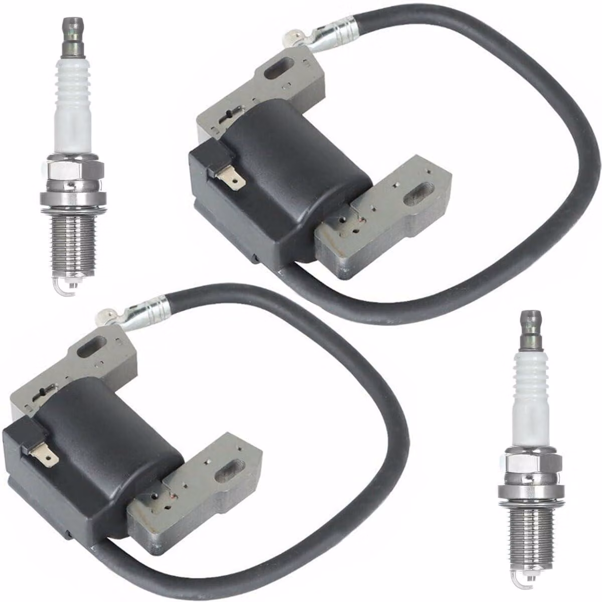 Set di 2 bobine di accensione per motori Briggs & Stratton e Toro