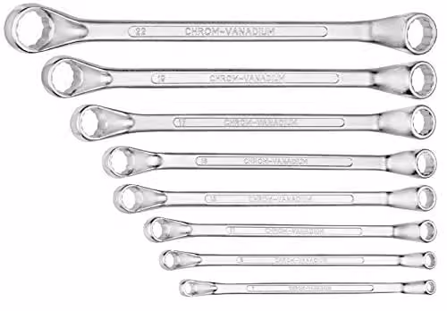 Chiavi poligonali serie 8 pz.