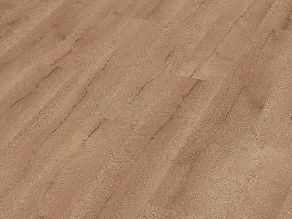 Pavimento in laminato MeisterDesign. Laminato LC 55 S 1288 x 198 x 8,5 mm 07147 Rovere Nevado, struttura facile da pulire