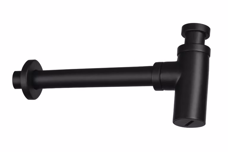 Round washbasin siphon