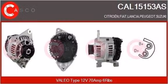 Alternatore 70A