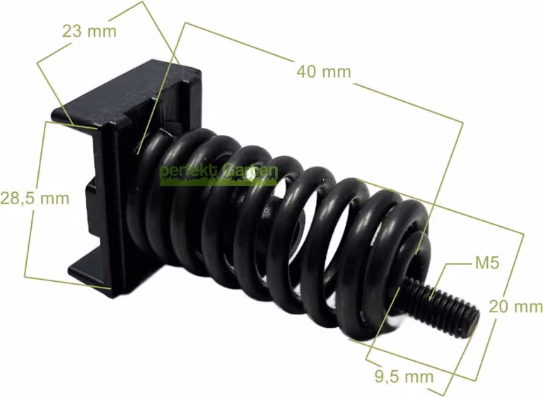 Molla antivibrante per Jonsered CS 2156 2159 2255 / 503 92 33-01 503923101