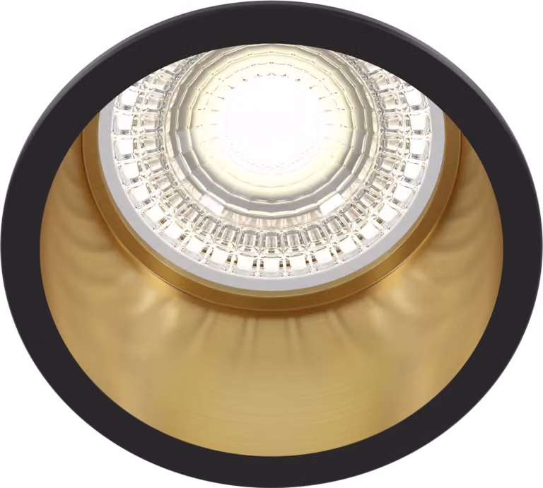 Maytoni Reif Lampada da soffitto GU10 Nero Alluminio IP20 Dimmerabile Ø6,8 cm 50 W