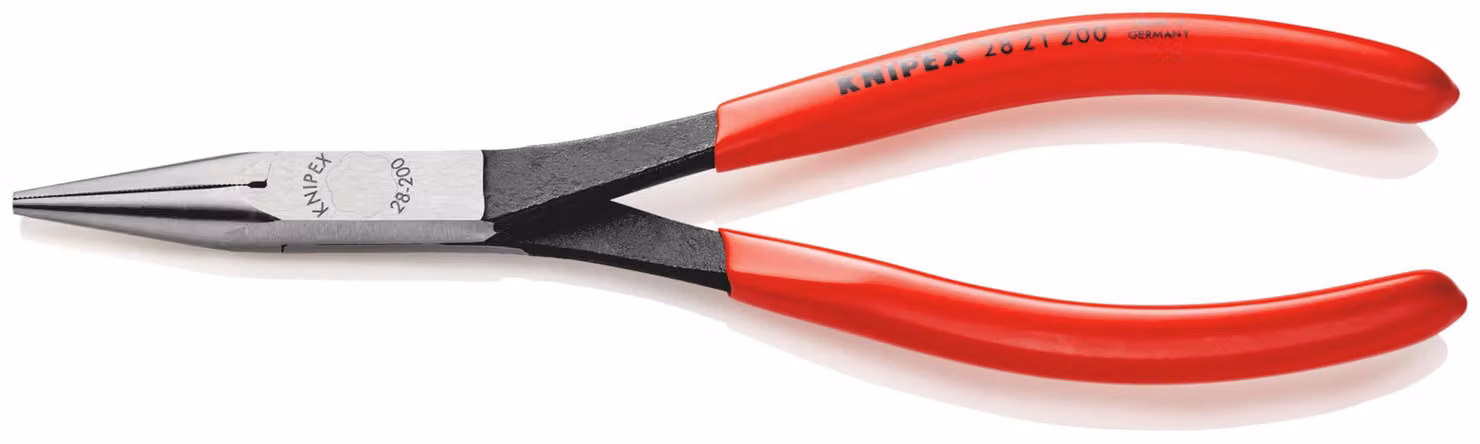 Knipex 28 21 200 Electrical &amp; precision engineering Round nose pliers Straight Tool steel 200 mm