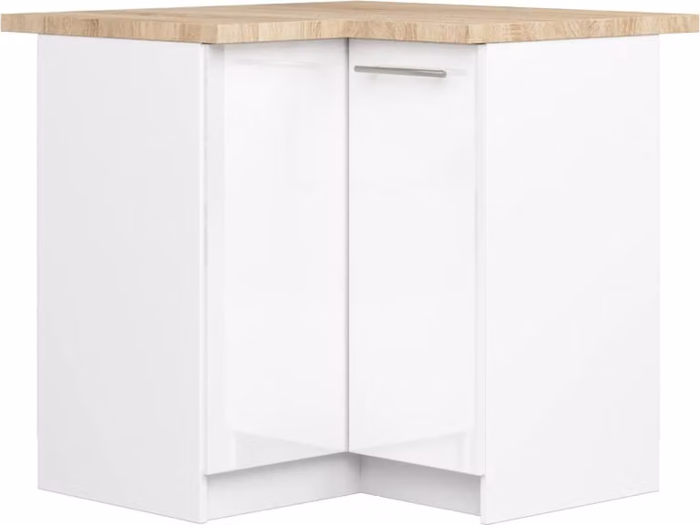 Akord Pensile Da Cucina Sospeso Oliwia Bianco Lucido 90X46X85