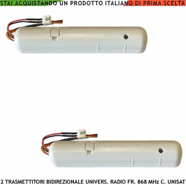 Sensore per porte e finestre Securvera bianco con gestione tramite smart app