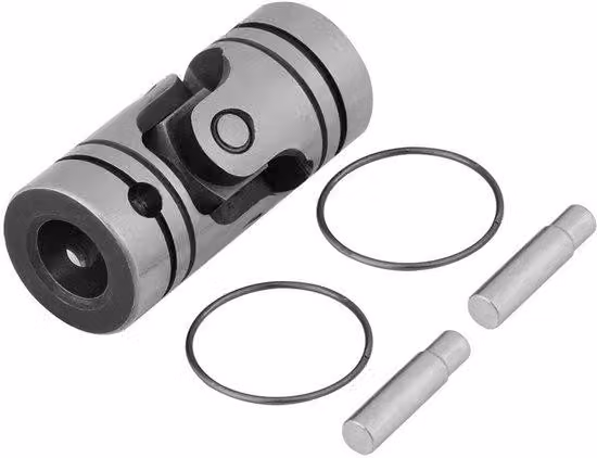 Giunto cardanico universale - Flessibile - Metallico - 16/20 mm - Kit fai-da-te - Per applicazioni rotanti