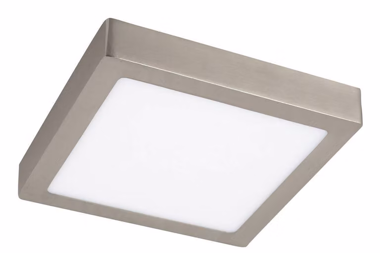 Plafond da incasso 22,5 cm LED 18W cromo satinato quadrato Lois 2668 Rabalux