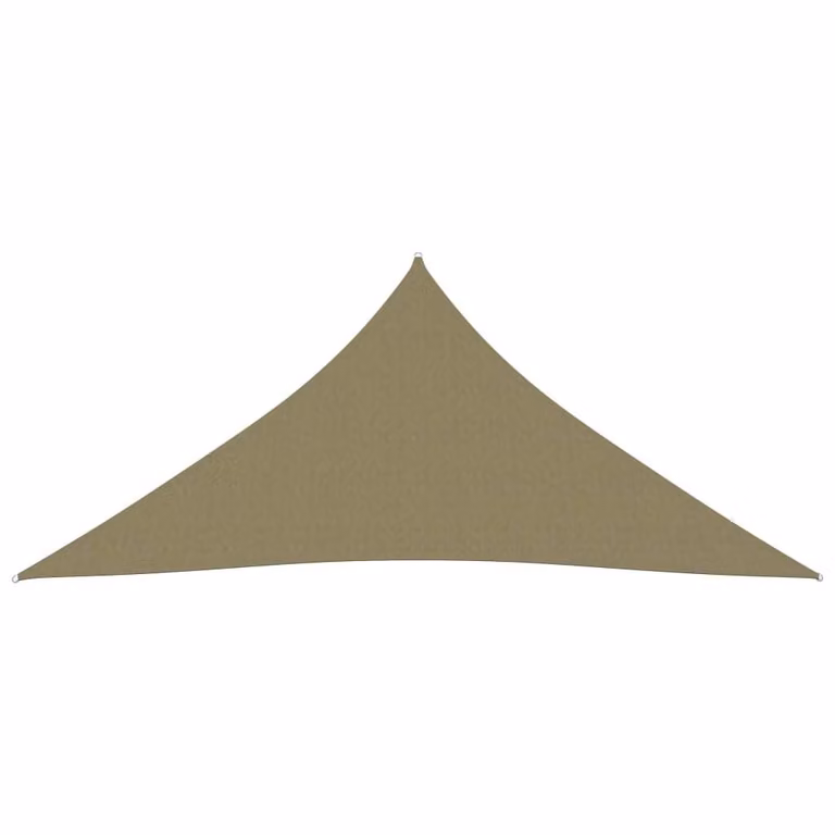 Maison Exclusive - Tenda da sole in tessuto Oxford triangolare 4x4x4 m beige