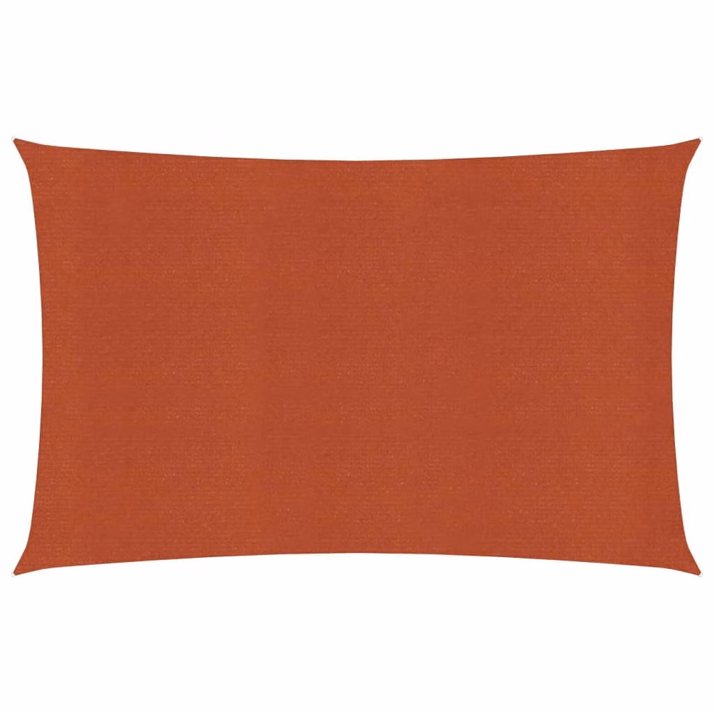 Tenda da sole 160 g/m² rosso terracotta 2x3,5 m HDPE