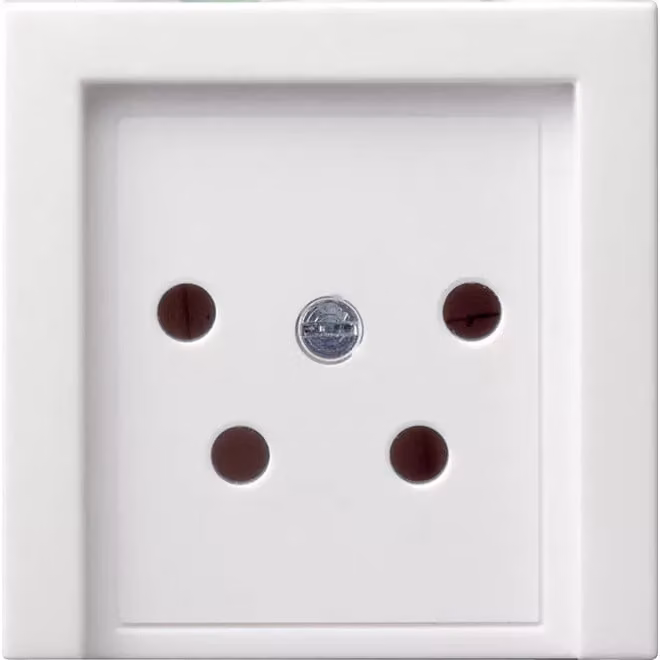 Gira coperchio scatola di connessione KPN 4-p System 55 bianco puro 027903