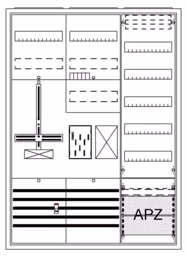Armadio completo APBKE-IA371Z1R1S1V5A 1 pezzo
