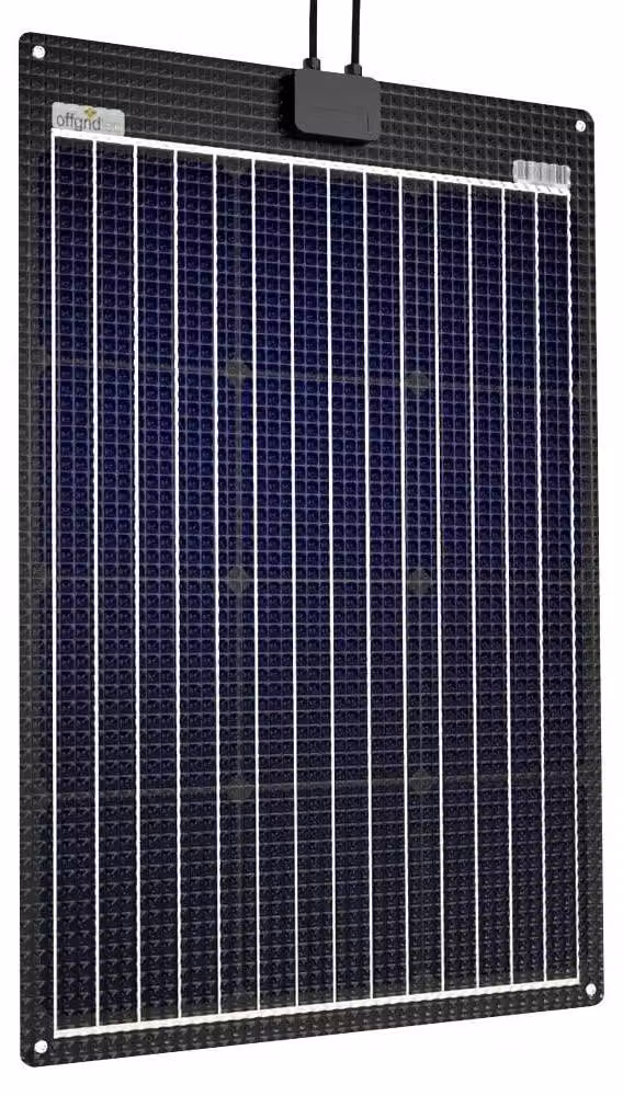 Moduli solari semi-flessibili da 60W, 18V, con rivestimento ETFE-AL, versione V2