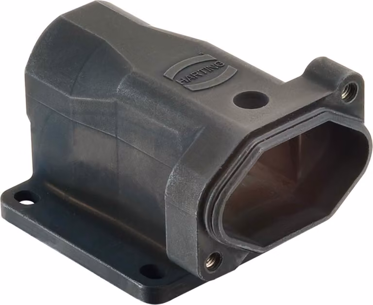 HARTING Han 3HPR Custodia angolare, chiusura a vite lunga - 1 pezzo