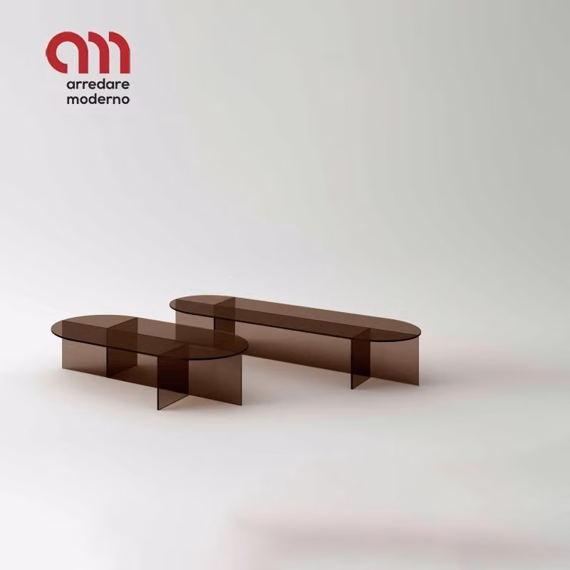 Tavolino Sestante Tonelli Design Ovale