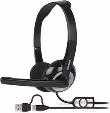 Cuffie microfono filo Smart USB C Headset Black HHEADMUS CA