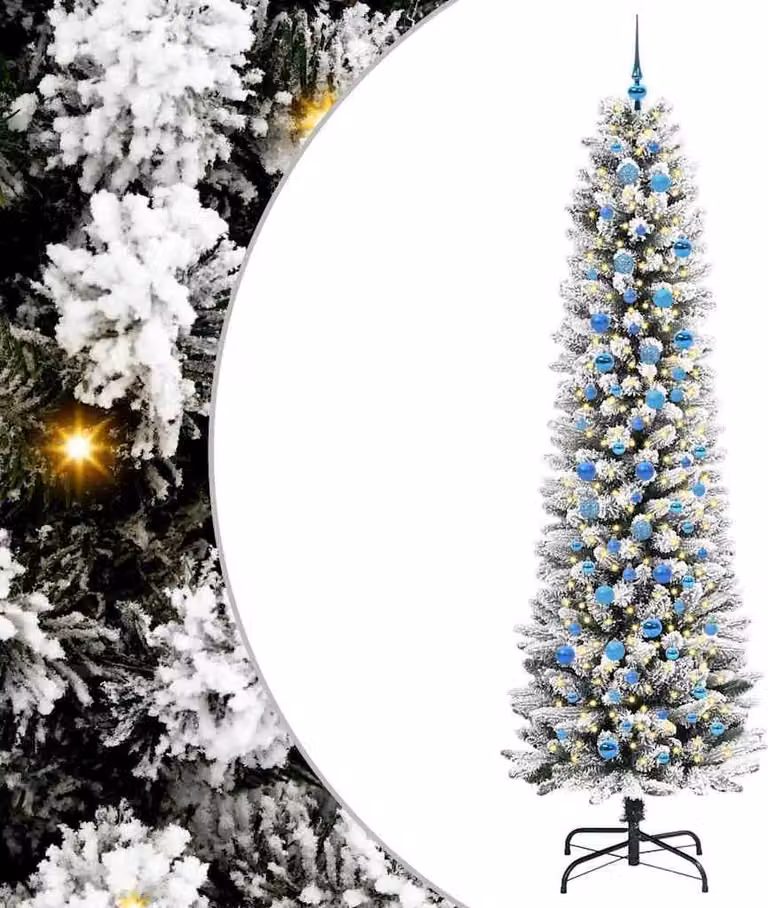 Albero di Natale artificiale con 300 LED Bianco 240 cm
