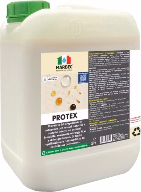 Protettivo antisporco per tessuti Marbec PROTEX bianco 5 l – 1